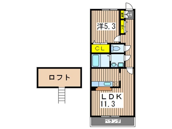 Ａｍｏｕｒシュシュの物件間取画像